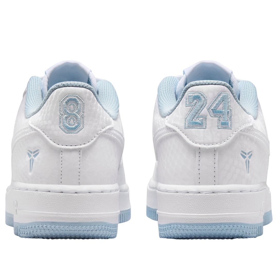 NIKE AIR FORCE 1 LOW KOBE BRYANT FOREVER WHITE ARMORY BLUE (GS)