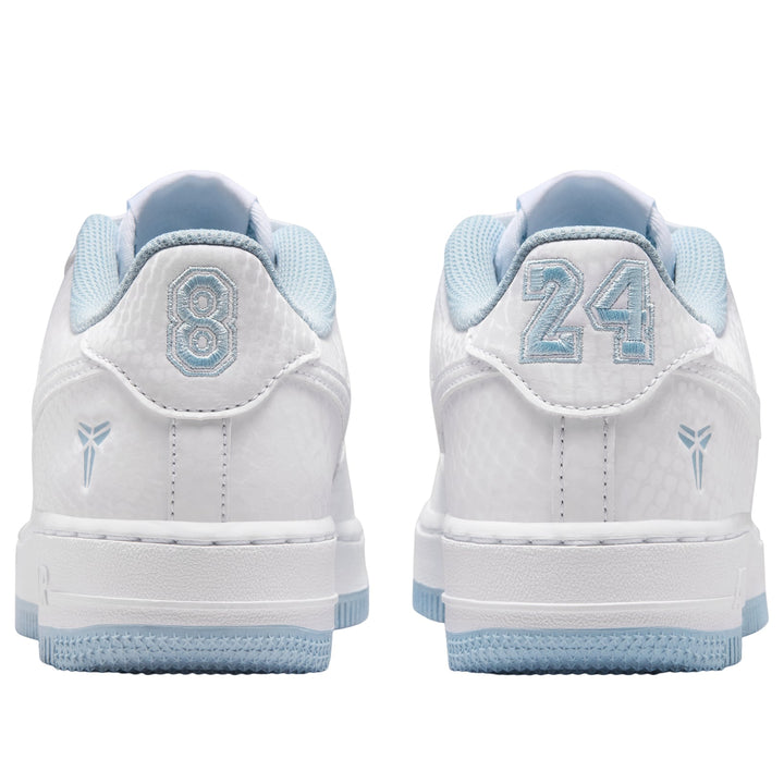 NIKE AIR FORCE 1 LOW KOBE BRYANT FOREVER WHITE ARMORY BLUE (GS)