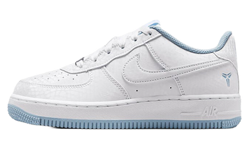 NIKE AIR FORCE 1 LOW KOBE BRYANT FOREVER WHITE ARMORY BLUE (GS) — Stock