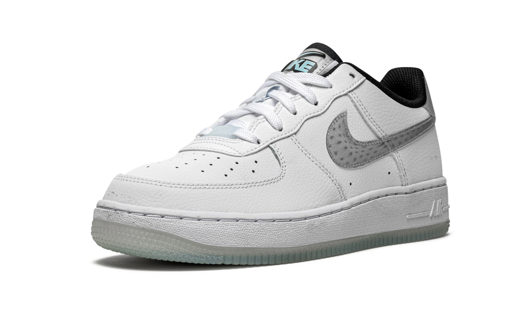 NIKE AIR FORCE 1 LOW LV8 KSA WHITE GLACIER BLUE GS