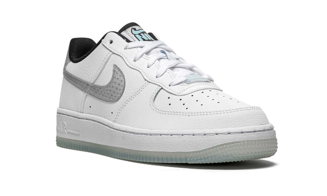 NIKE AIR FORCE 1 LOW LV8 KSA WHITE GLACIER BLUE GS