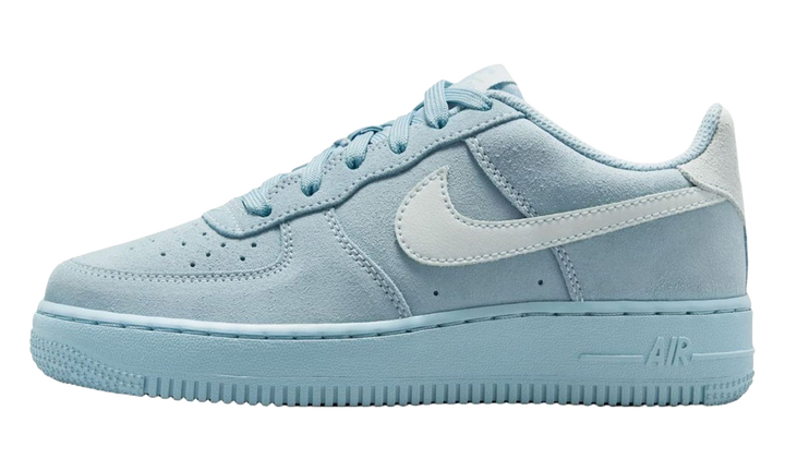 NIKE AIR FORCE 1 LOW LV8 LIGHT ARMORY BLUE PLATINUM GS