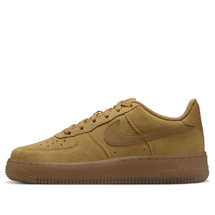 NIKE AIR FORCE 1 LOW LV8 WHEAT GUM LIGHT BROWN GS