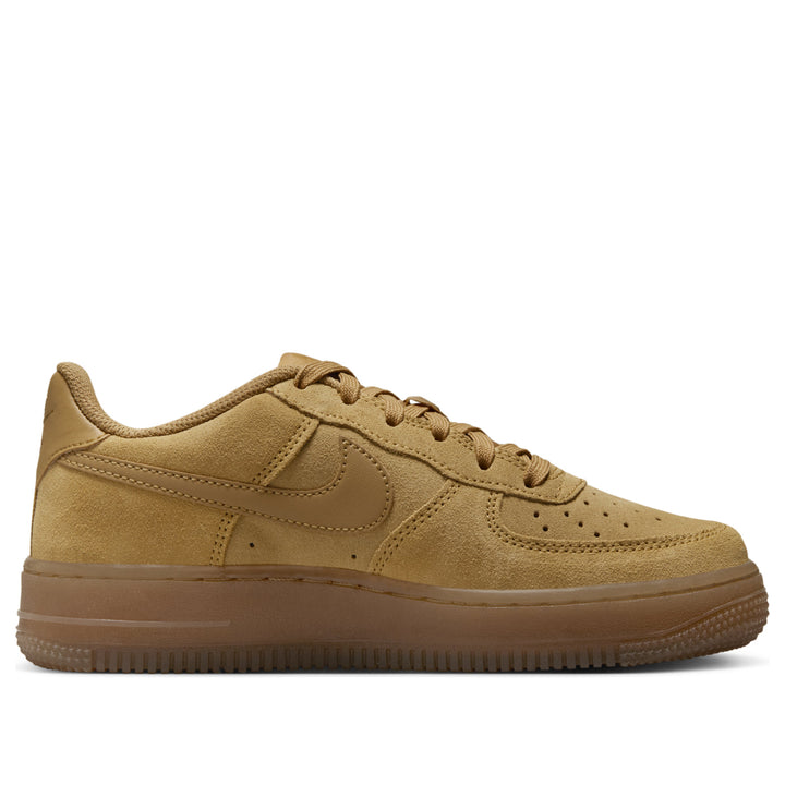 NIKE AIR FORCE 1 LOW LV8 WHEAT GUM LIGHT BROWN GS