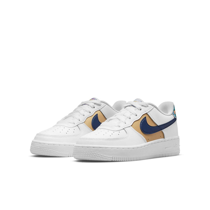 NIKE AIR FORCE 1 LOW LV8 WHITE FLORAL GS