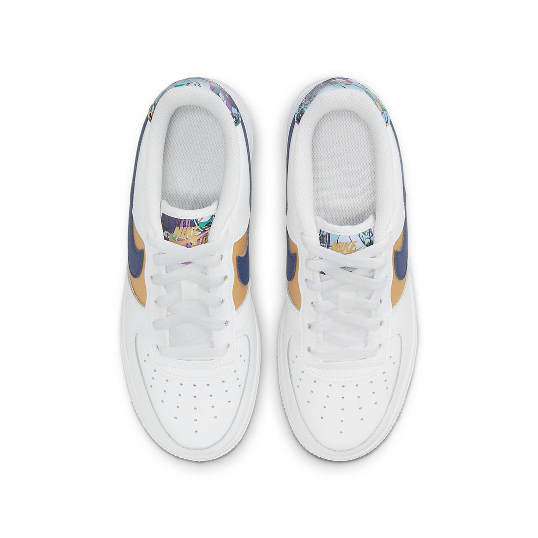 NIKE AIR FORCE 1 LOW LV8 WHITE FLORAL GS