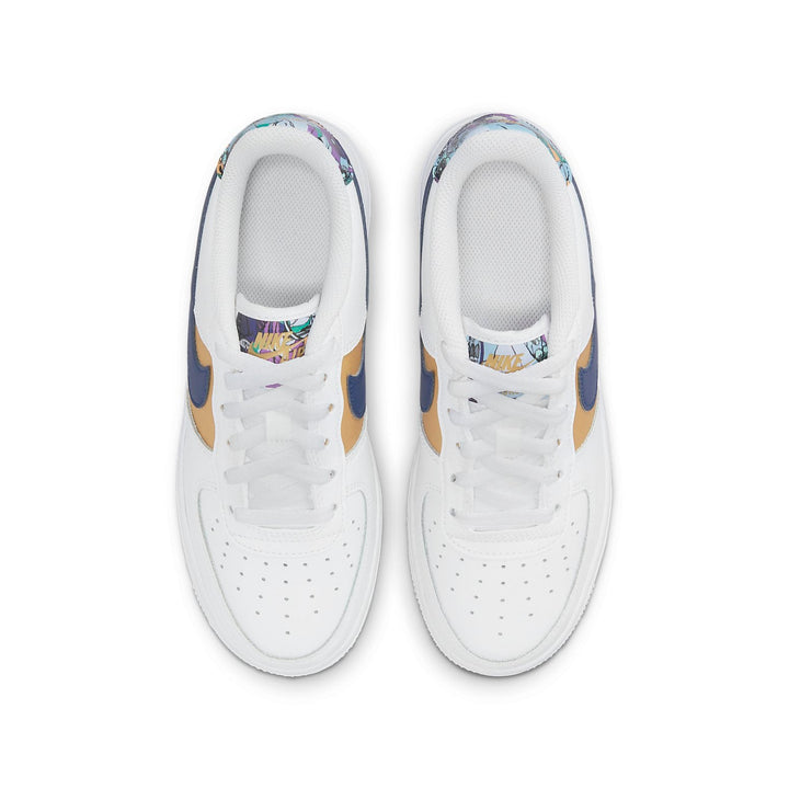 NIKE AIR FORCE 1 LOW LV8 WHITE FLORAL GS
