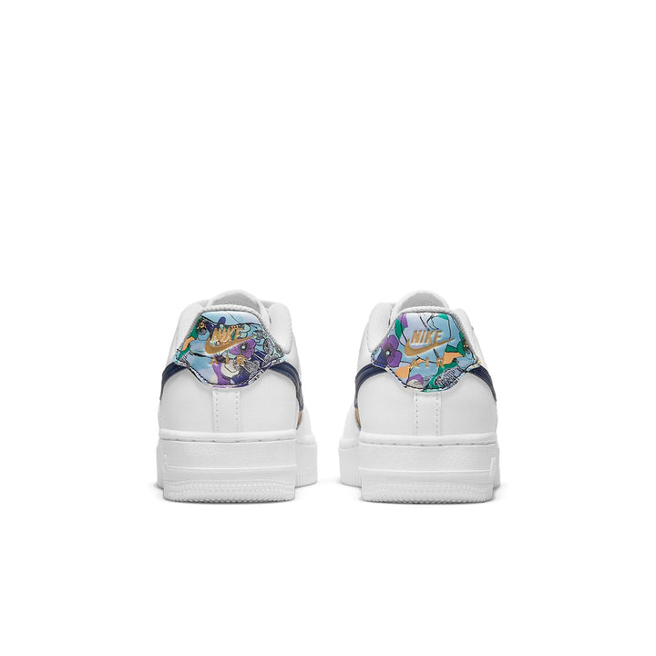 NIKE AIR FORCE 1 LOW LV8 WHITE FLORAL GS