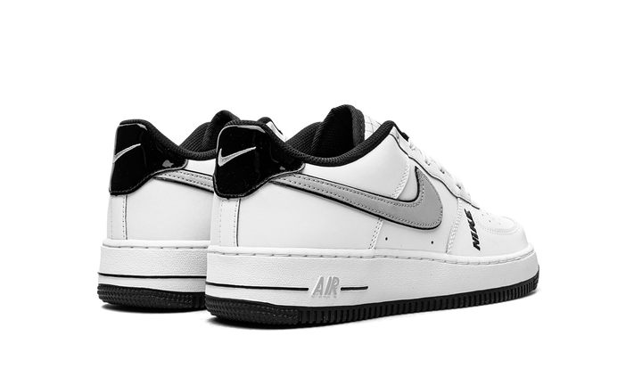 NIKE AIR FORCE 1 LOW LV8 WHITE WOLF GREY BLACK GS