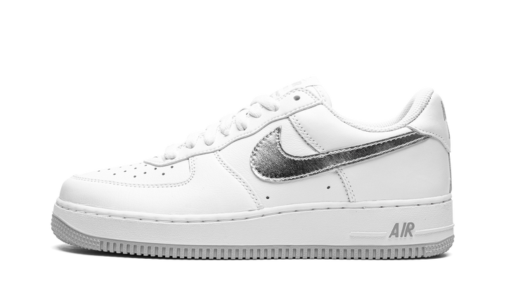 NIKE AIR FORCE 1 LOW METALLIC SILVER
