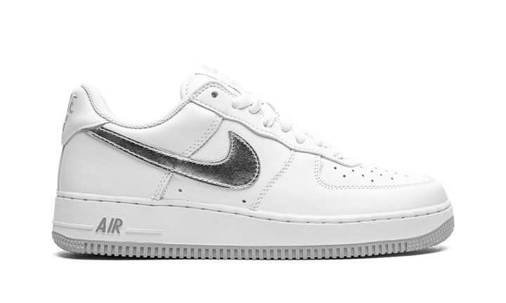 NIKE AIR FORCE 1 LOW METALLIC SILVER