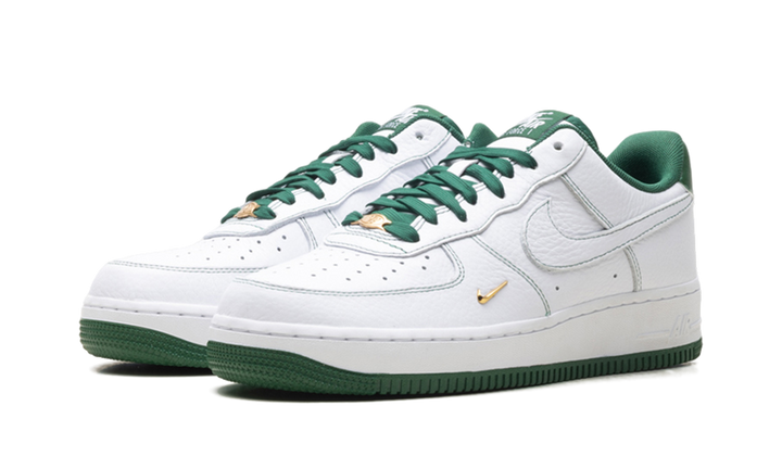 NIKE AIR FORCE 1 LOW MINI JEWEL WHITE GORGE GREEN (WOMEN&