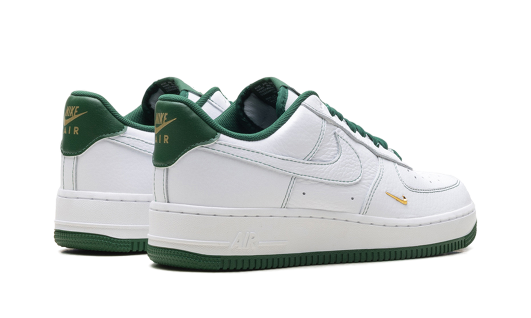 NIKE AIR FORCE 1 LOW MINI JEWEL WHITE GORGE GREEN (WOMEN&