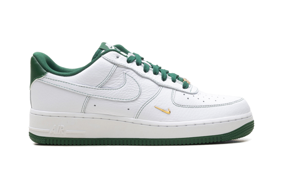 NIKE AIR FORCE 1 LOW MINI JEWEL WHITE GORGE GREEN (WOMEN&