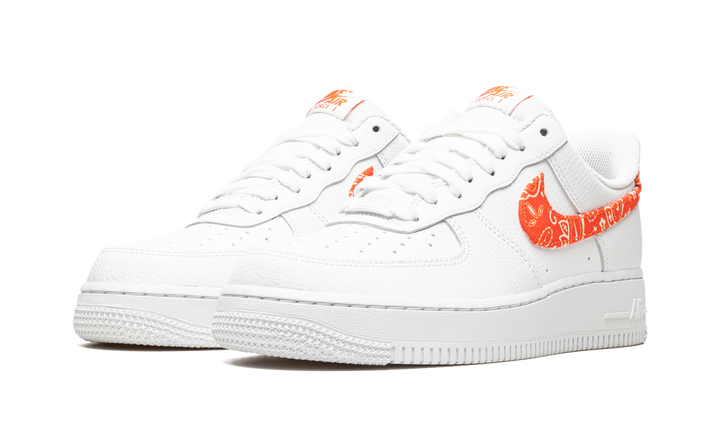 NIKE AIR FORCE 1 LOW ORANGE PAISLEY WOMENS
