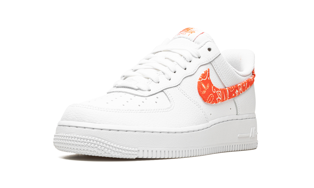 NIKE AIR FORCE 1 LOW ORANGE PAISLEY WOMENS
