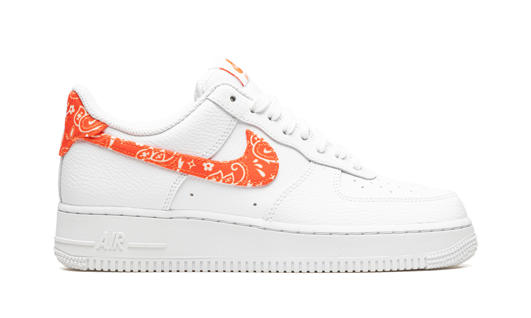NIKE AIR FORCE 1 LOW ORANGE PAISLEY WOMENS