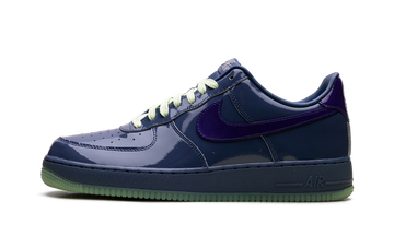 NIKE AIR FORCE 1 LOW PATENT LEATHER MYSTIC NAVY GRAPE ICE — Stock