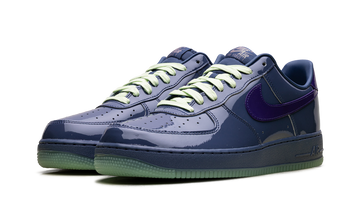 NIKE AIR FORCE 1 LOW PATENT LEATHER MYSTIC NAVY GRAPE ICE — Stock