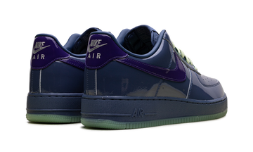 NIKE AIR FORCE 1 LOW PATENT LEATHER MYSTIC NAVY GRAPE ICE — Stock