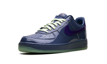 NIKE AIR FORCE 1 LOW PATENT LEATHER MYSTIC NAVY GRAPE ICE — Stock