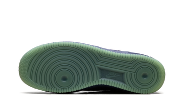 NIKE AIR FORCE 1 LOW PATENT LEATHER MYSTIC NAVY GRAPE ICE — Stock