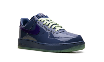NIKE AIR FORCE 1 LOW PATENT LEATHER MYSTIC NAVY GRAPE ICE — Stock