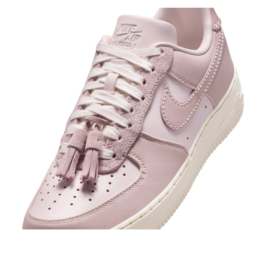 NIKE AIR FORCE 1 LOW PINK OXFORD TASSELS (WOMEN&