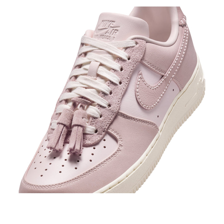 NIKE AIR FORCE 1 LOW PINK OXFORD TASSELS (WOMEN&