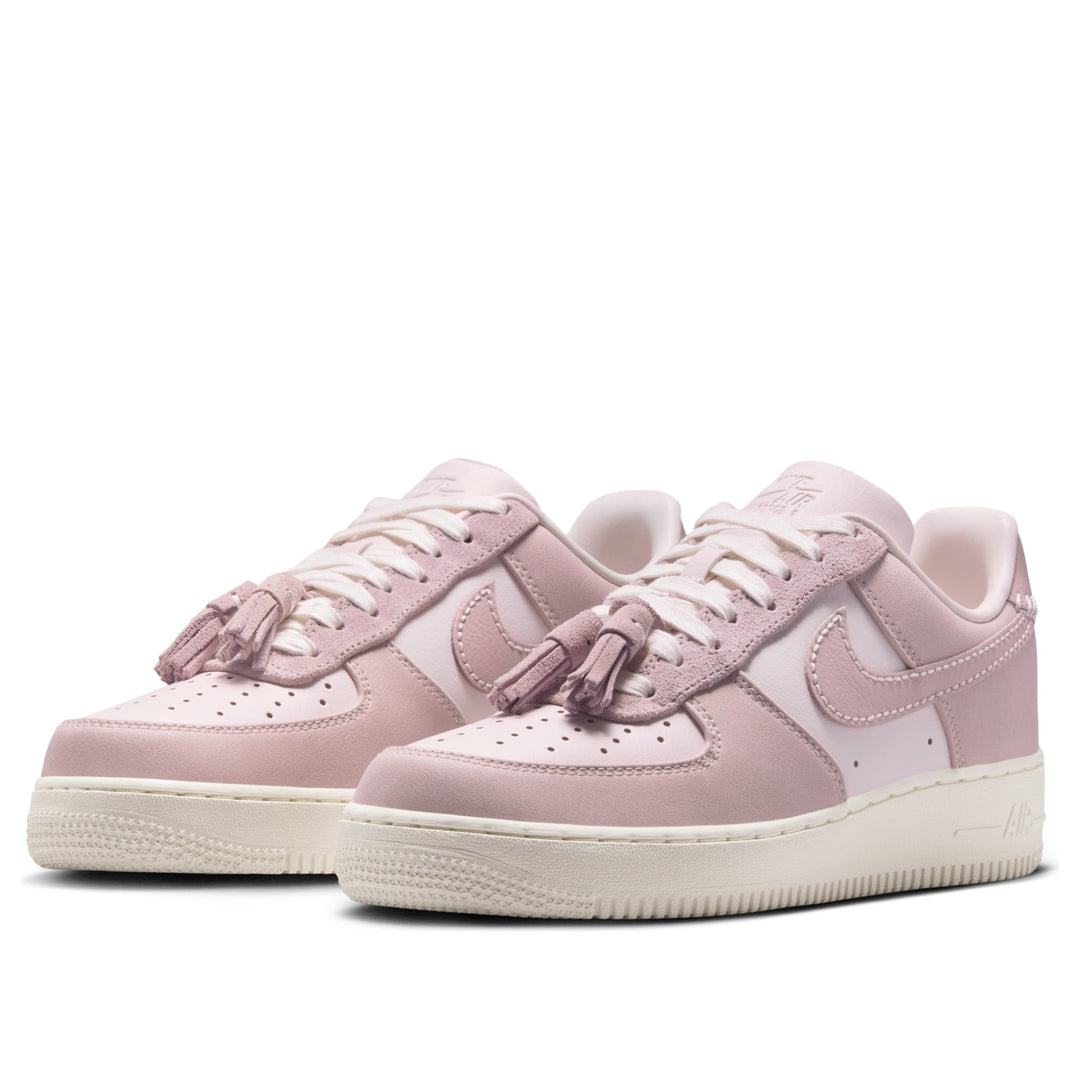 NIKE AIR FORCE 1 LOW PINK OXFORD TASSELS (WOMEN&