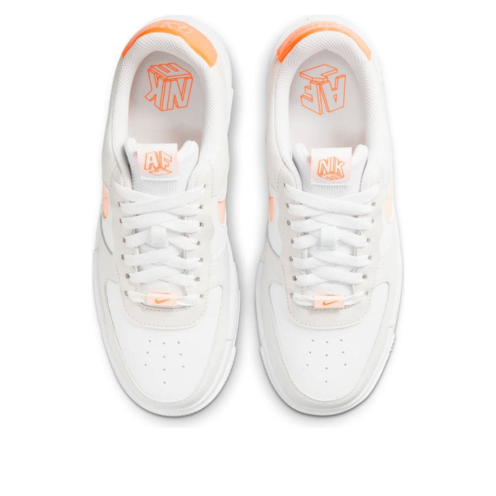 NIKE AIR FORCE 1 LOW PIXEL WHITE ORANGE