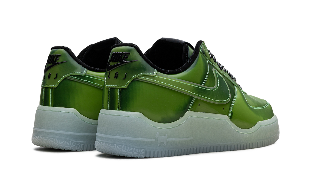 NIKE AIR FORCE 1 LOW PREMIUM LEBRON JAMES LA VOLTAGE GREEN