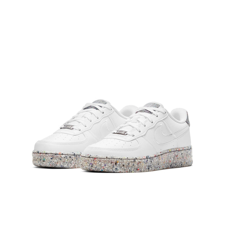 NIKE AIR FORCE 1 LOW RECYCLED WOOL PACK WHITE GS