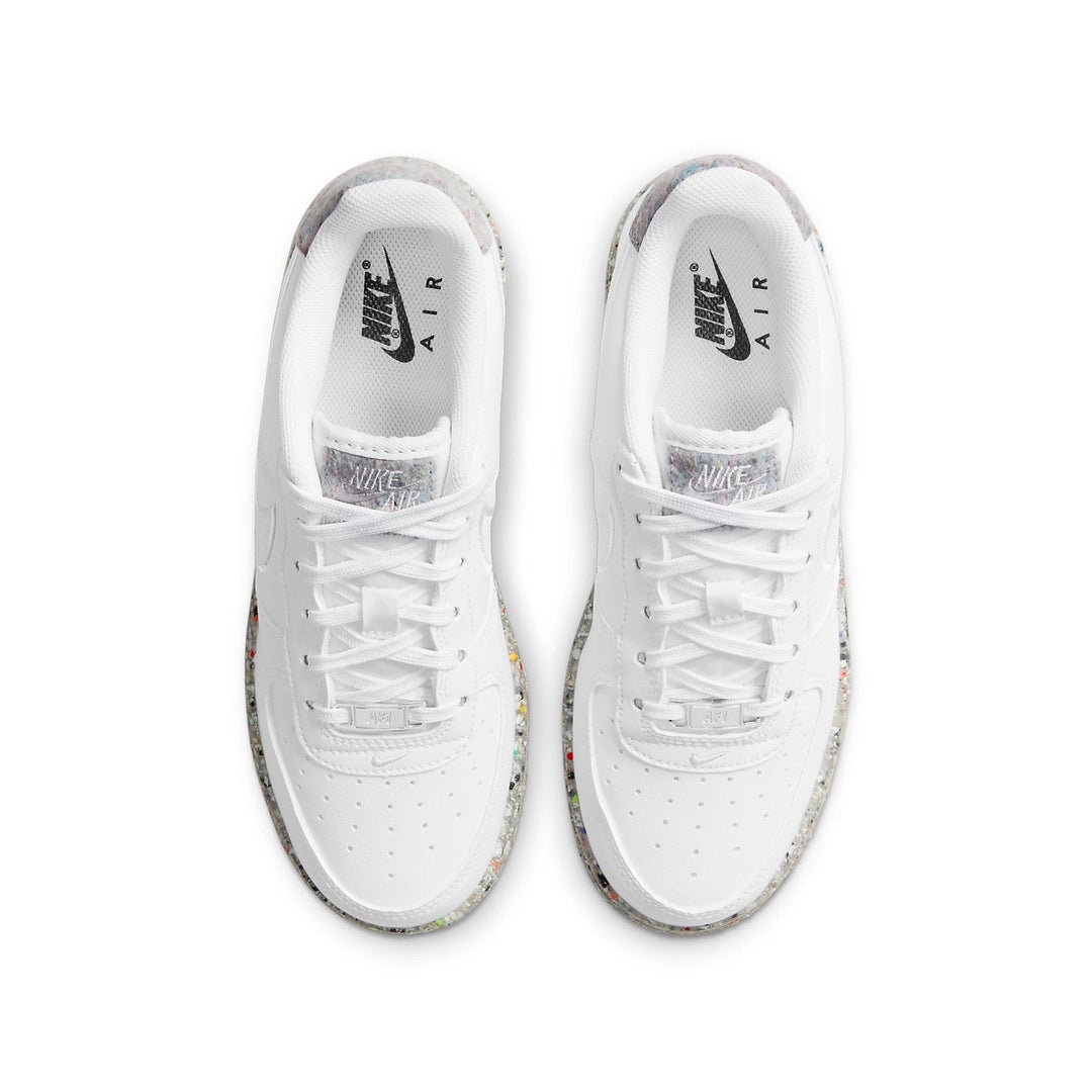 NIKE AIR FORCE 1 LOW RECYCLED WOOL PACK WHITE GS