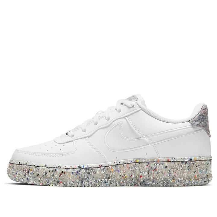 NIKE AIR FORCE 1 LOW RECYCLED WOOL PACK WHITE GS