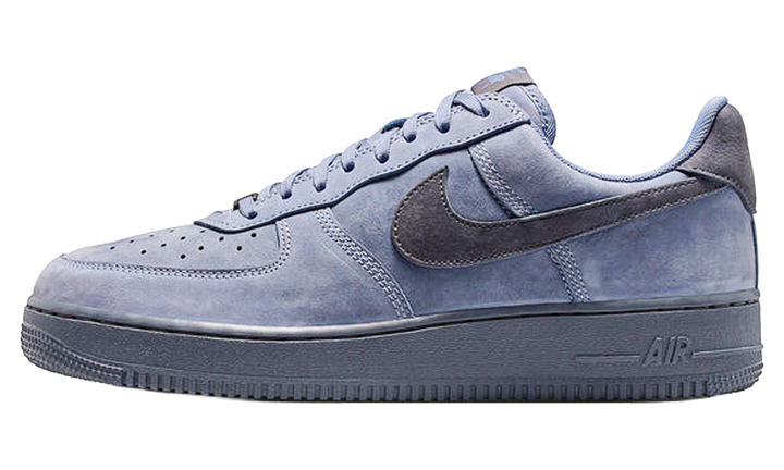 NIKE AIR FORCE 1 LOW RETRO PREMIUM QS DARK BLUE SKY BADGELESS