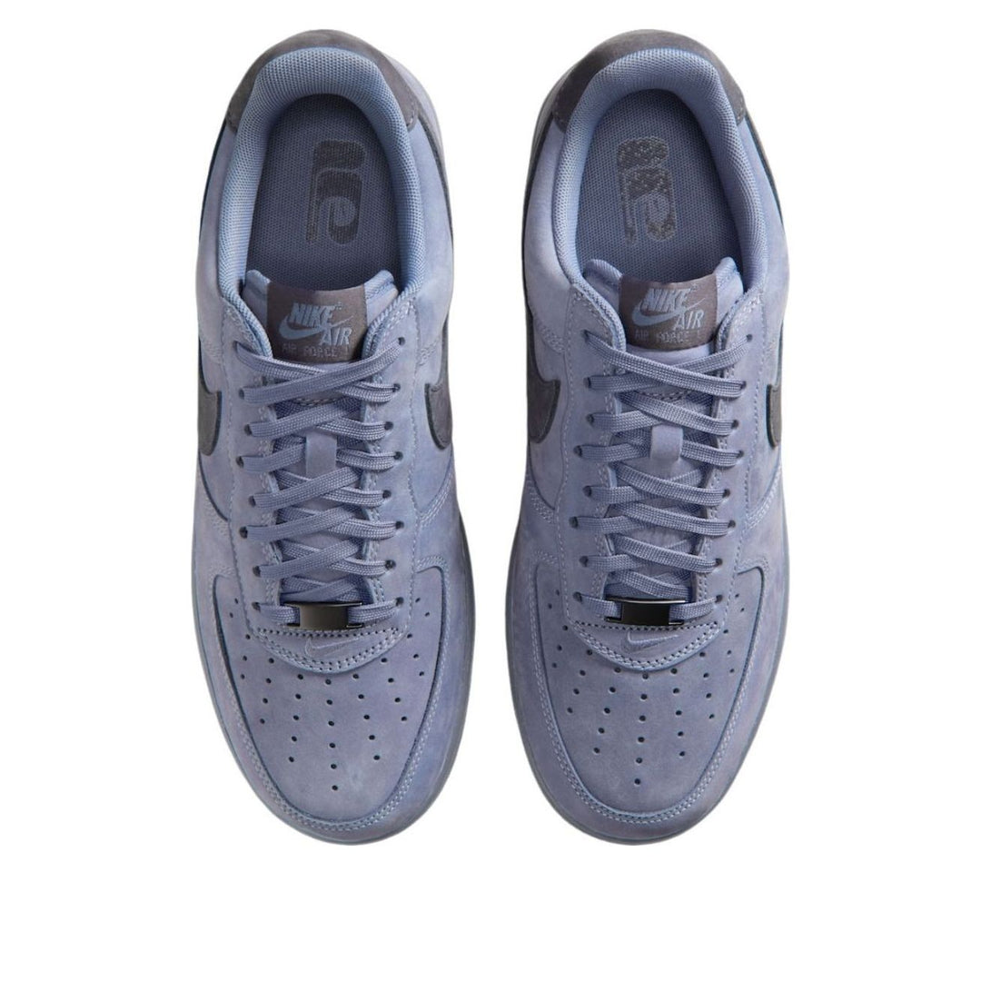 NIKE AIR FORCE 1 LOW RETRO PREMIUM QS DARK BLUE SKY BADGELESS