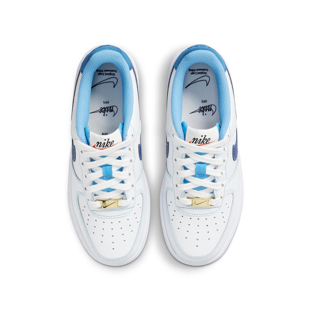 NIKE AIR FORCE 1 LOW S50 UNIVERSITY BLUE GS