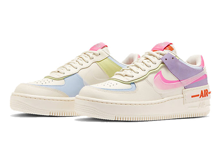 NIKE AIR FORCE 1 LOW SHADOW BEIGE PALE IVORY WOMENS