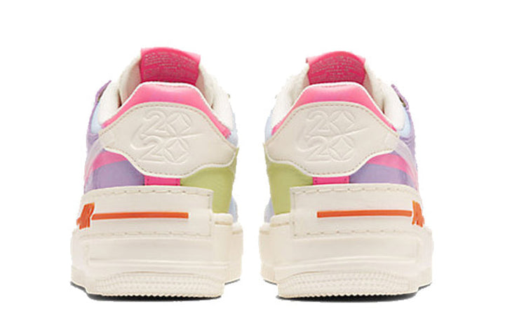 NIKE AIR FORCE 1 LOW SHADOW BEIGE PALE IVORY WOMENS