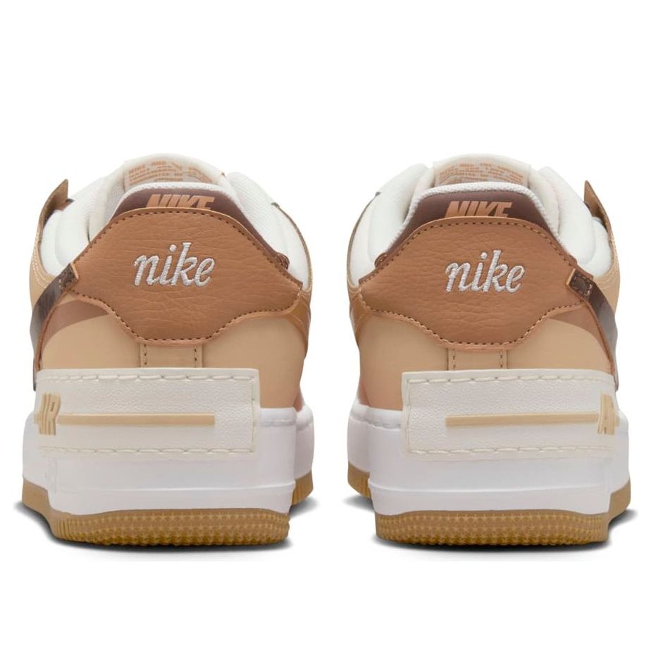 NIKE AIR FORCE 1 LOW SHADOW FLAX SESAME (WOMEN&