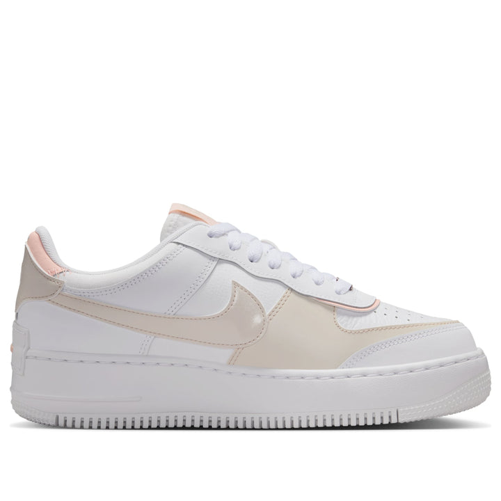NIKE AIR FORCE 1 LOW SHADOW WHITE LIGHT OREWOOD BROWN WASHED CORAL WOMENS