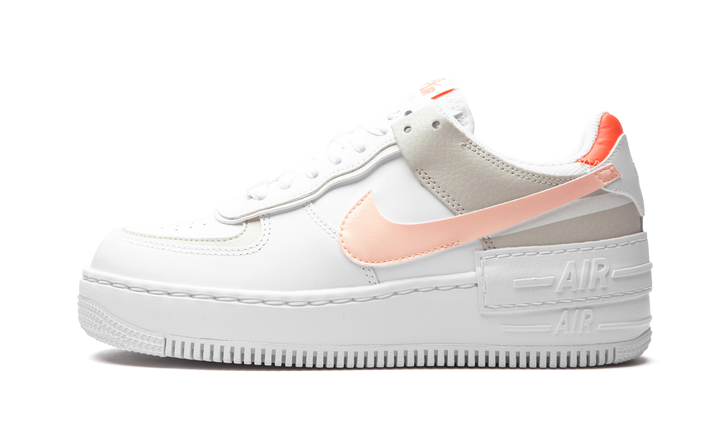 NIKE AIR FORCE 1 LOW SHADOW WHITE MANGO WOMENS