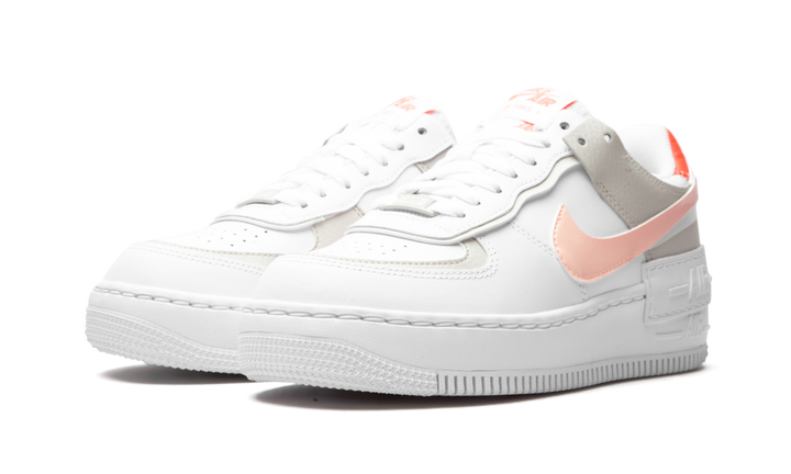 NIKE AIR FORCE 1 LOW SHADOW WHITE MANGO WOMENS