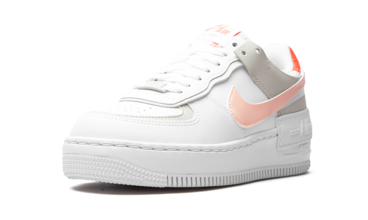NIKE AIR FORCE 1 LOW SHADOW WHITE MANGO WOMENS