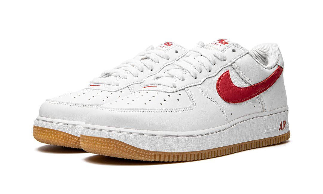 NIKE AIR FORCE 1 LOW SINCE 82 WHITE RED