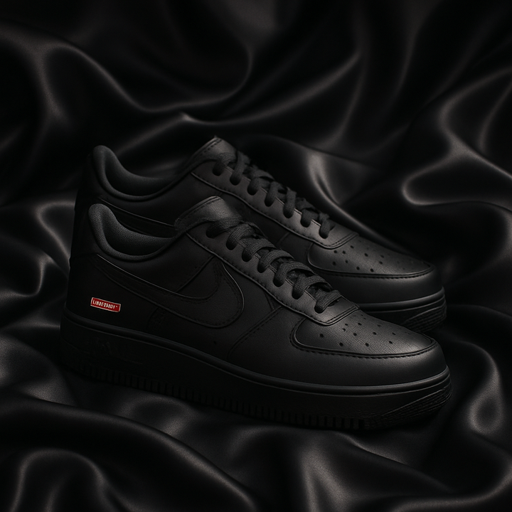 NIKE AIR FORCE 1 LOW SUPREME BLACK