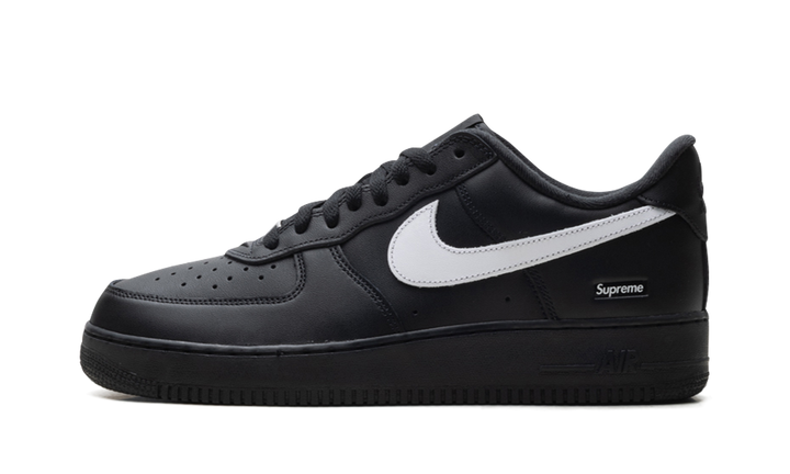 NIKE AIR FORCE 1 LOW SUPREME BLACK WHITE