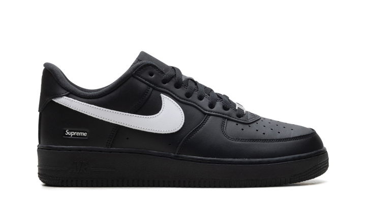 NIKE AIR FORCE 1 LOW SUPREME BLACK WHITE