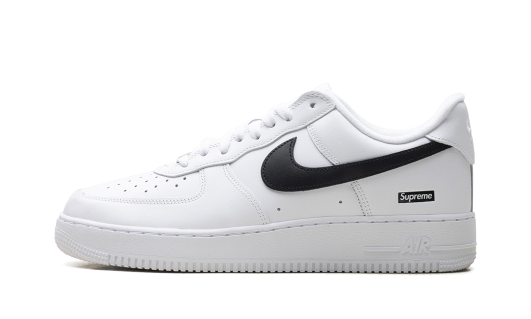 NIKE AIR FORCE 1 LOW SUPREME BLACK WHITE